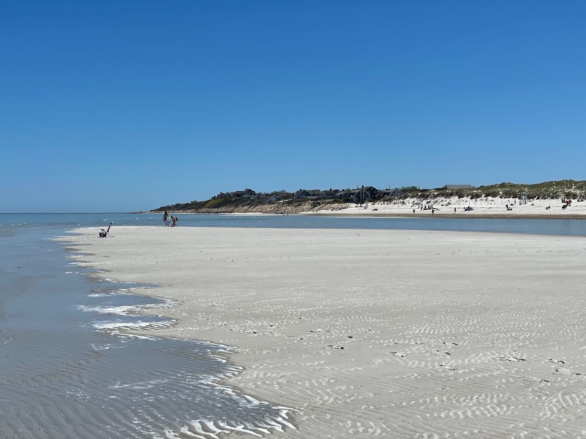 Mayflower Beach on cape cod