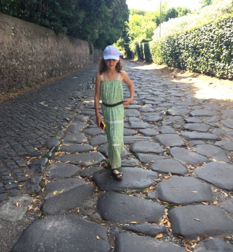 Appian Way on the Driving Tour of Rome with Walks of Italy - tour review from wetriotravel.com
