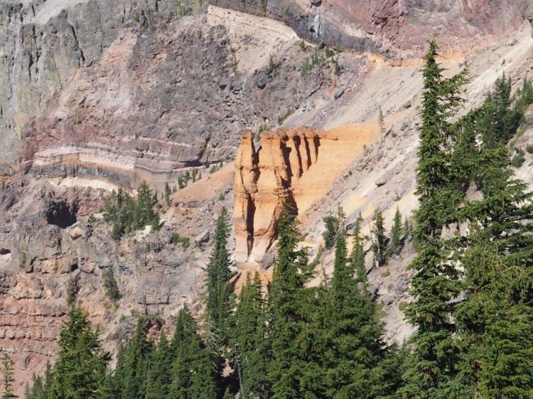 Pumice Castle at Crater Lake