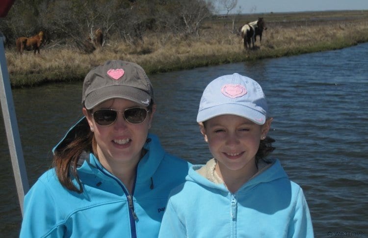 What to do in Chincoteague VA -- Captain Dan's guaranteed pony boat tour