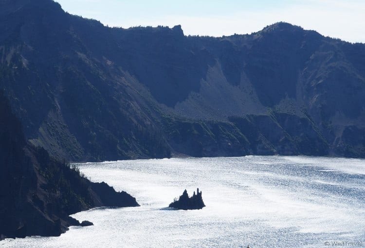 Phantom Ship at Crater Lake