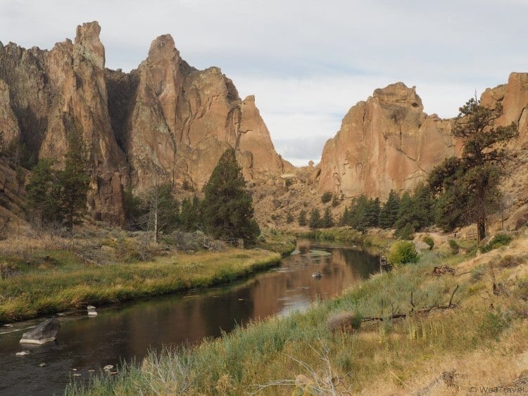 Rock climbing with Kids at Smith Rock State Park