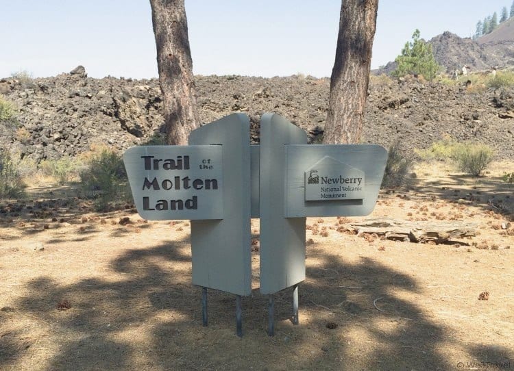 Trail of the Molten Lands Lava Lands Visitor Center