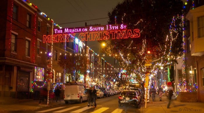Miracle on 13th street sign
