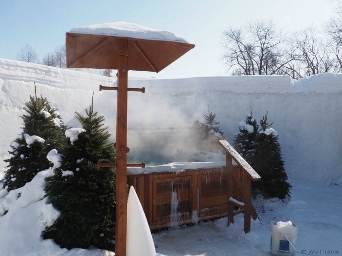Would you visit the Ice Hotel in Quebec? Even if you can warm up in a spa before bundling up for the night?