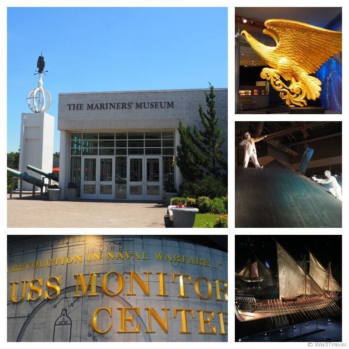 The U.S.S. Monitors Center at the Mariners' museum in Newport News, VA