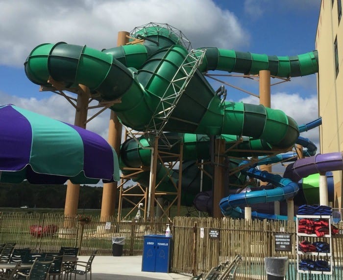 Kalahari Resorts waterslides