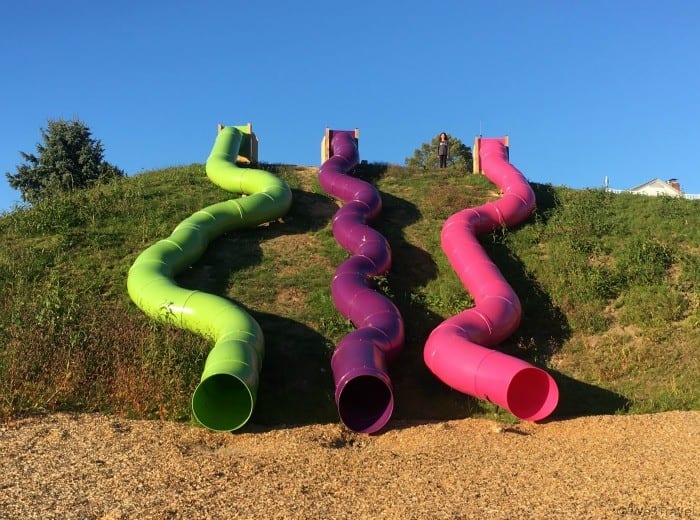 Slides at the KOA Mystic