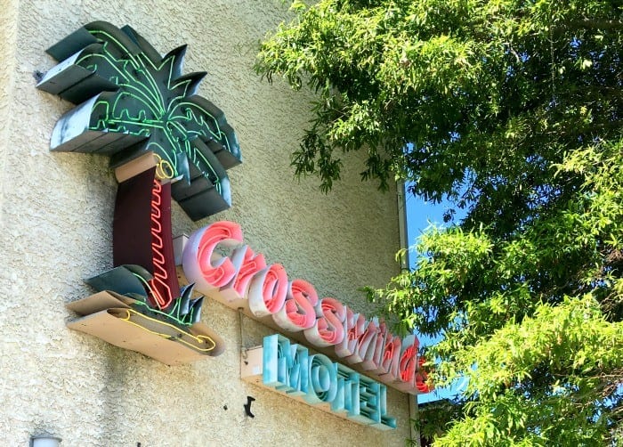 Crosswinds Motel Rehoboth Beach Delaware sign