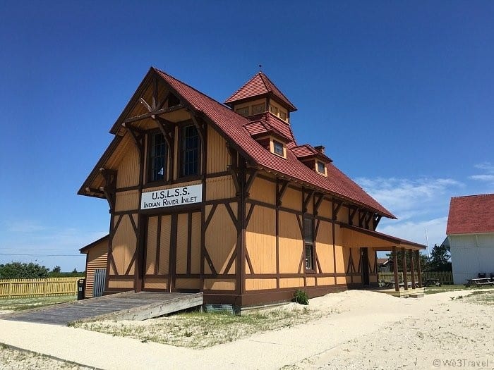 Indian River Life Saving Station at Delaware Seashore State Park