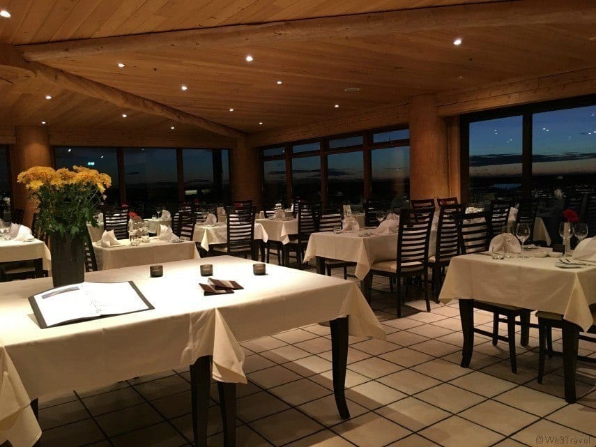 Fine dining in Iceland at the Hotel Ranga