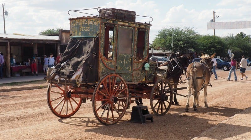 Old Butterfield stage coach tour