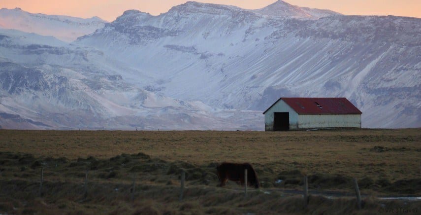 Iceland in winter