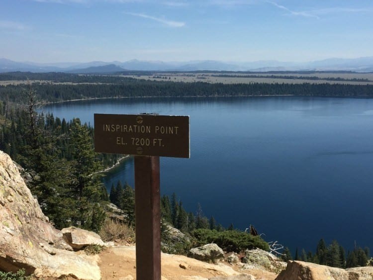 Inspiration Point Grand Tetons National Park things to do 