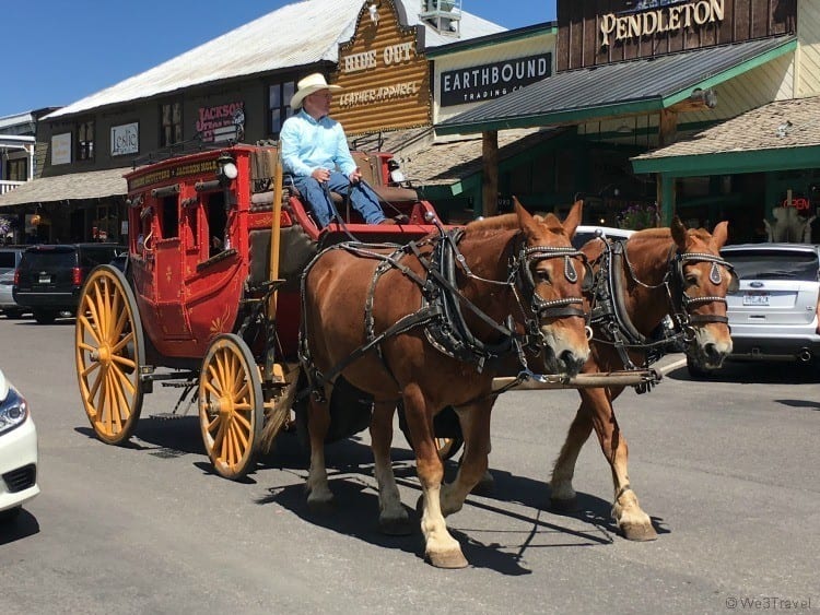 Jackson Wyoming stagecoach