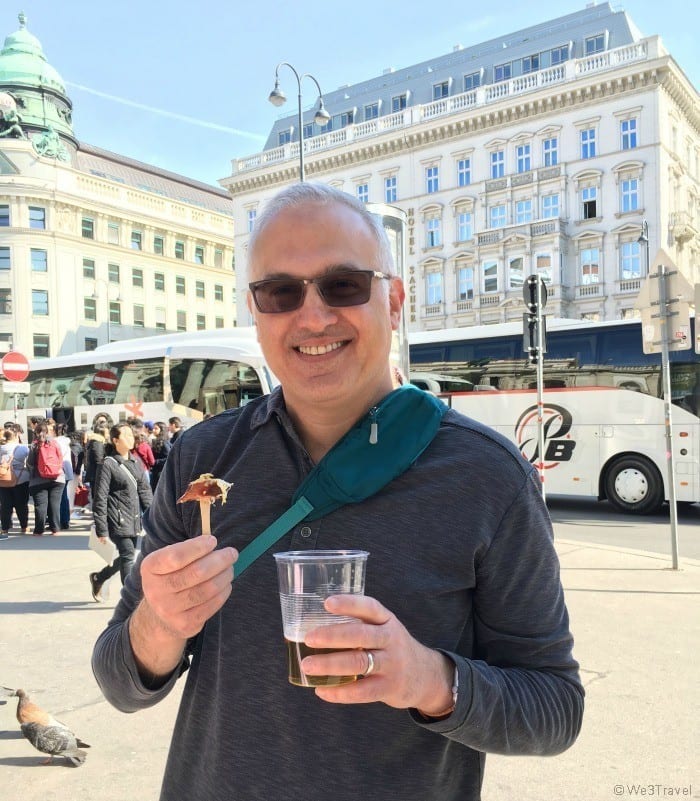 Bitzinger sausage stand in Vienna