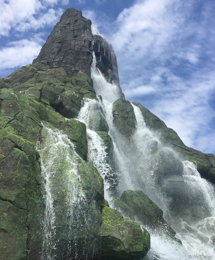 Volcano Bay Krakatau close up