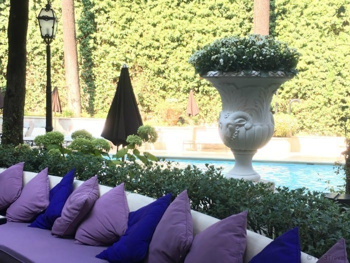Aldrovandi villa borghese Rome hotel with pool