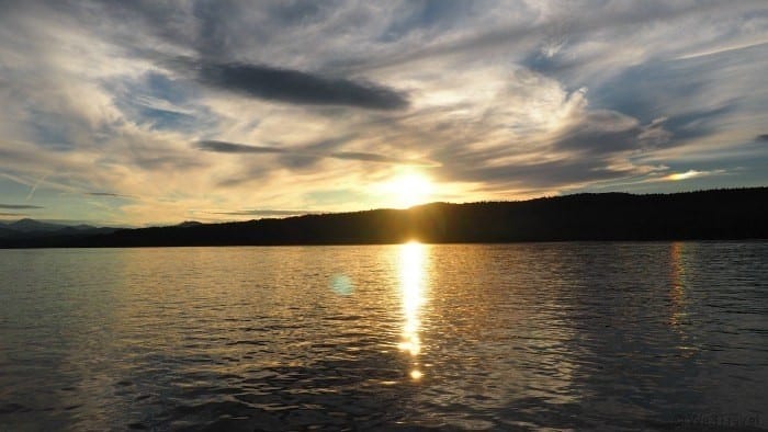 Basin Harbor Lake Champlain sunset