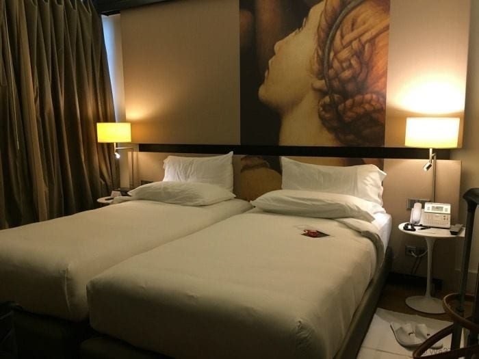 Gran Melia Roma room
