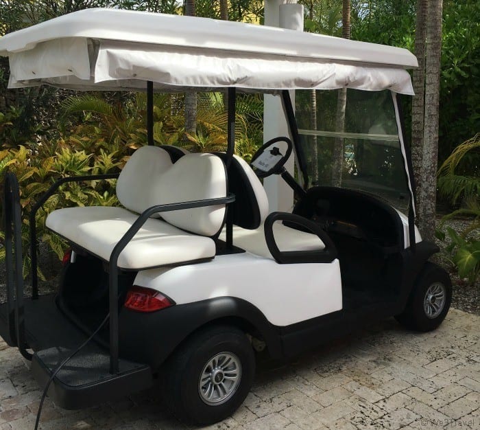 Eden Roc Golf cart