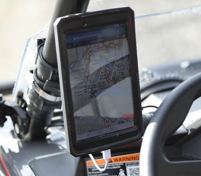 GPS on ATV
