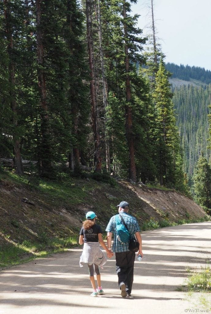 Copper Mountain trail hike