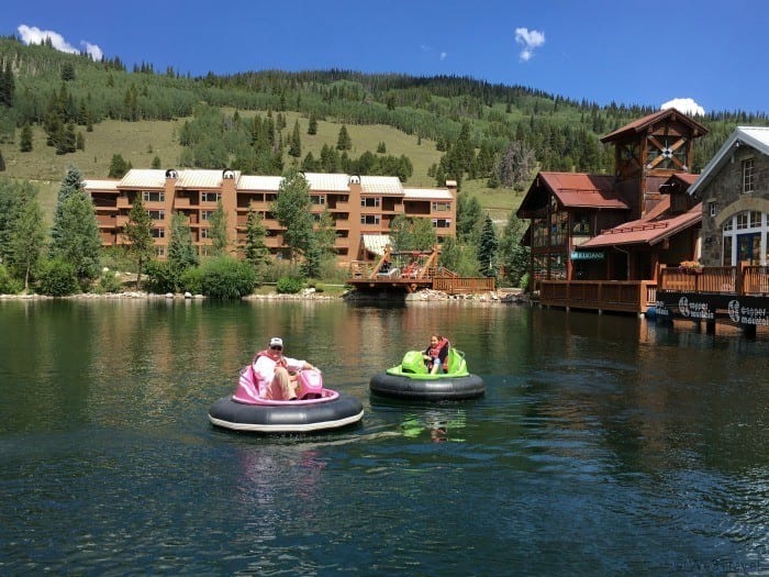 Copper Mountain bumper boats