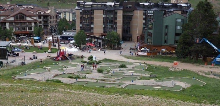 Copper Mountain mini golf