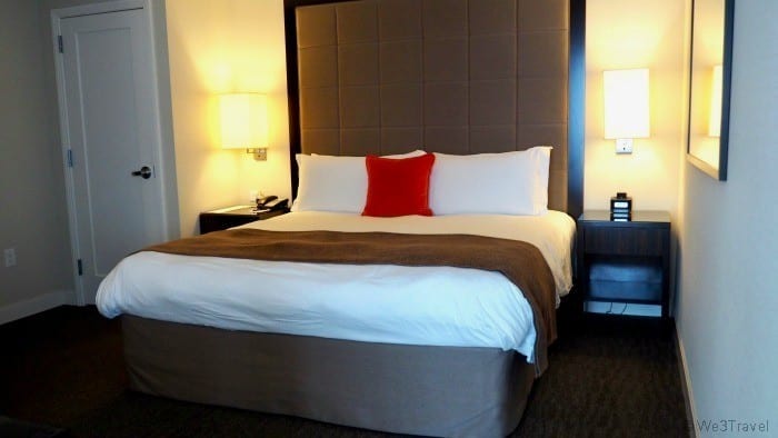 Loews suite bedroom