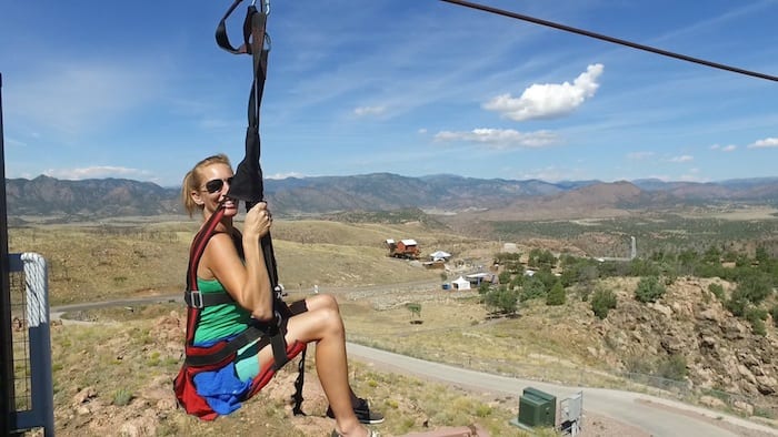 Ziplining in Colorado Springs