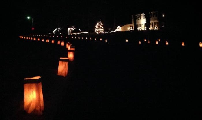 Stone Ridge Neighborhood Association Luminaria