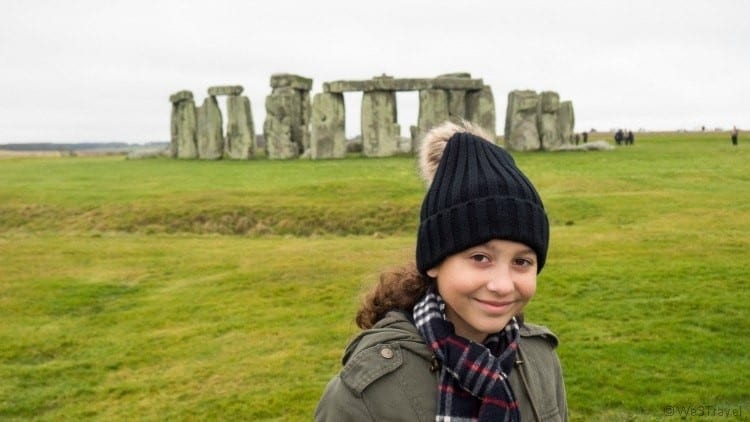 Hannah at Stonehenge