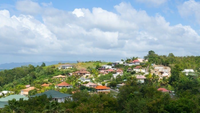 Trois Ilet view