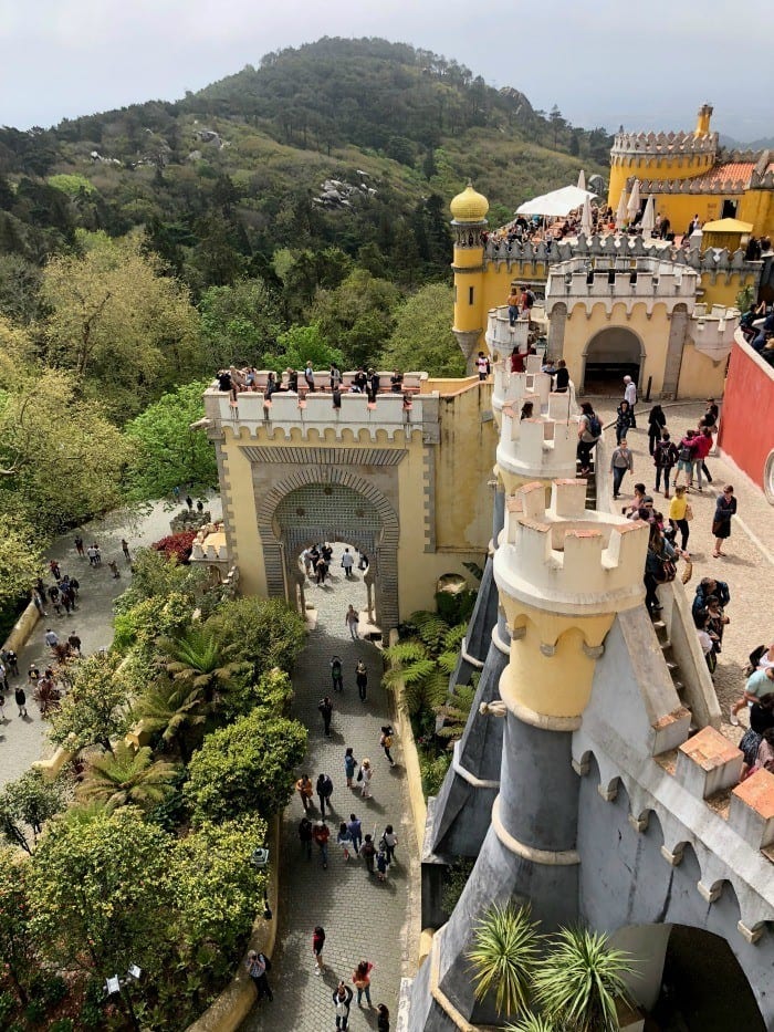Pena Palace Day trip to Sintra Portugal