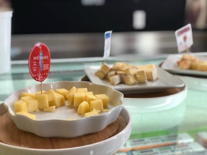 Medard cheese tasting