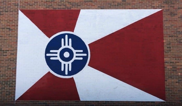 Wichita Flag Mural