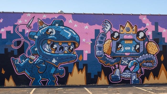Douglas Design district Wichita mural