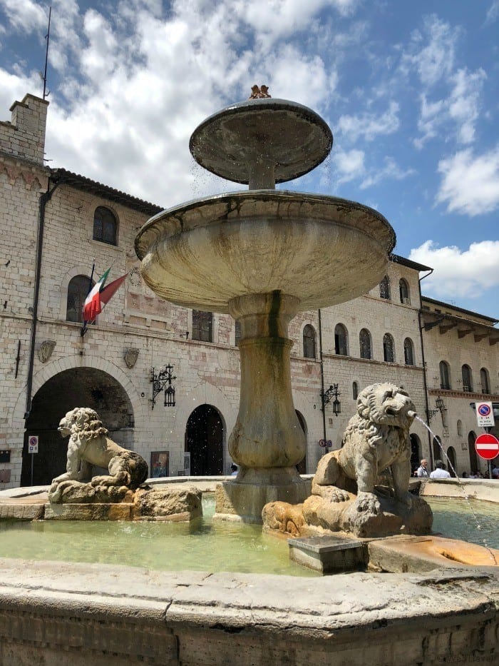 Assisi fountain