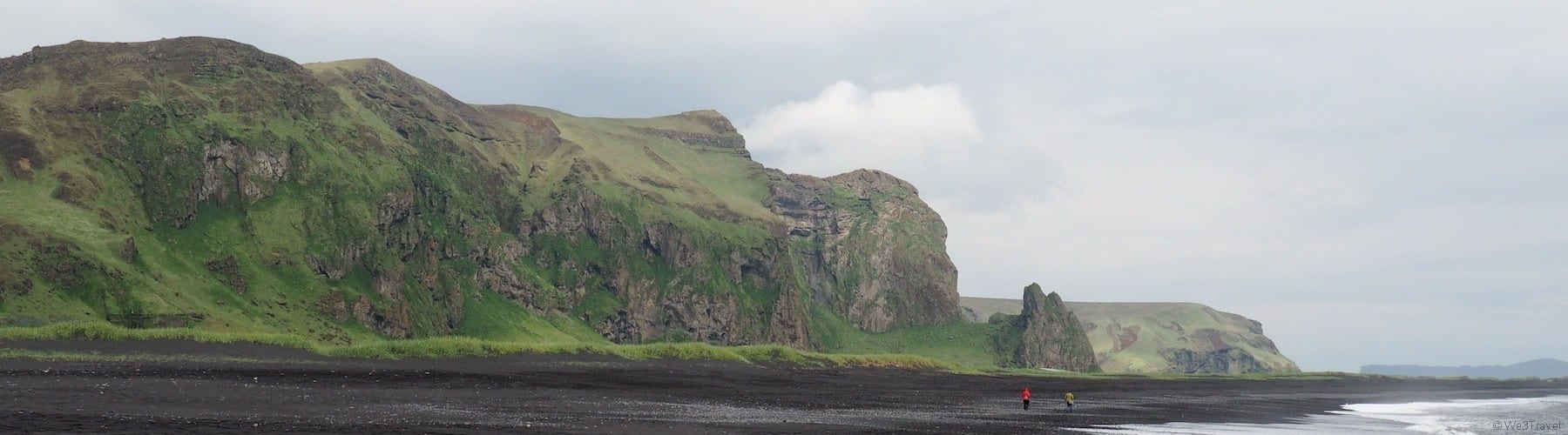 Green cliffs of Vik Iceland