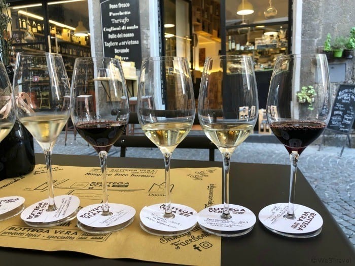 Orvieto wine tasting at Bottega Vera