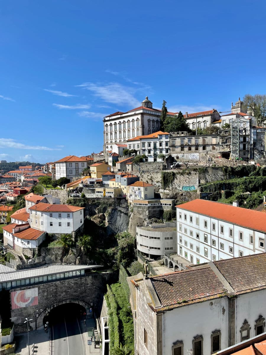 View of Porto from the Ponte Luis I Bridge