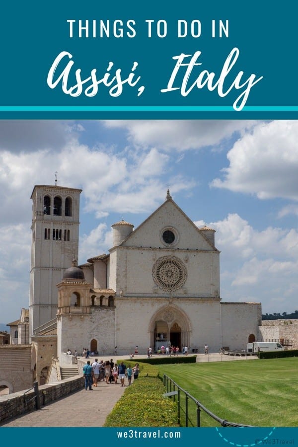 Things to do in Assisi Italy and tips for planning your day #assisi #italy #umbria #churches #stfrancis #travel