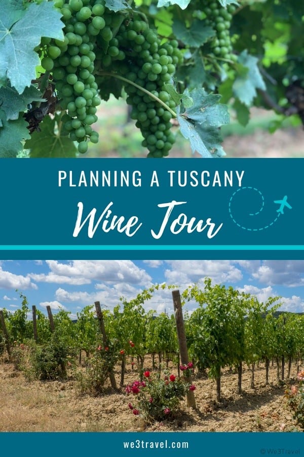 Tips for planning Tuscany wine tours and recommendations on our favorite wineries. #tuscany #italy #wine #winetour #europe