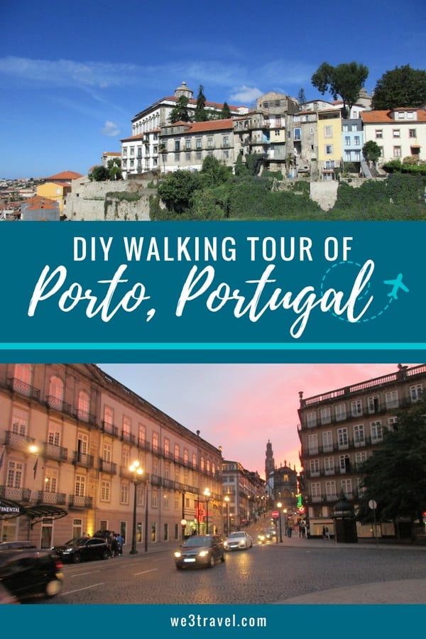 How to plan a DIY walking tour of Porto Portugal with what to see and how to organize your day in Porto #portugal #porto #europe