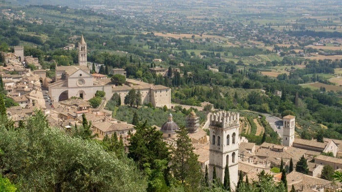 View of Assisi