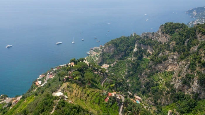 Villa Cimbrone view
