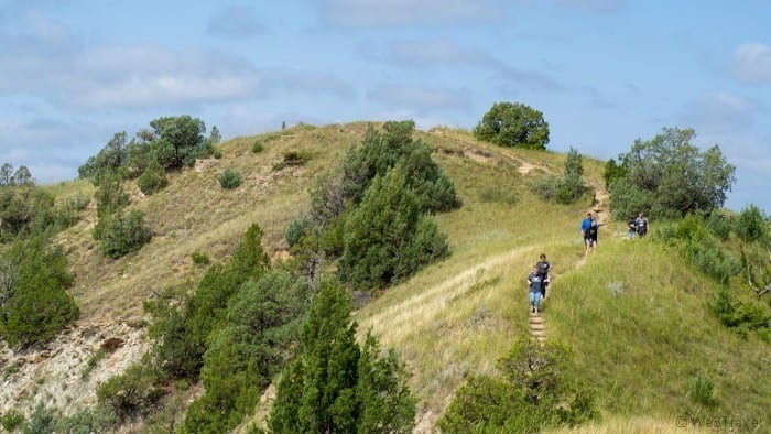 Ridgeline trail