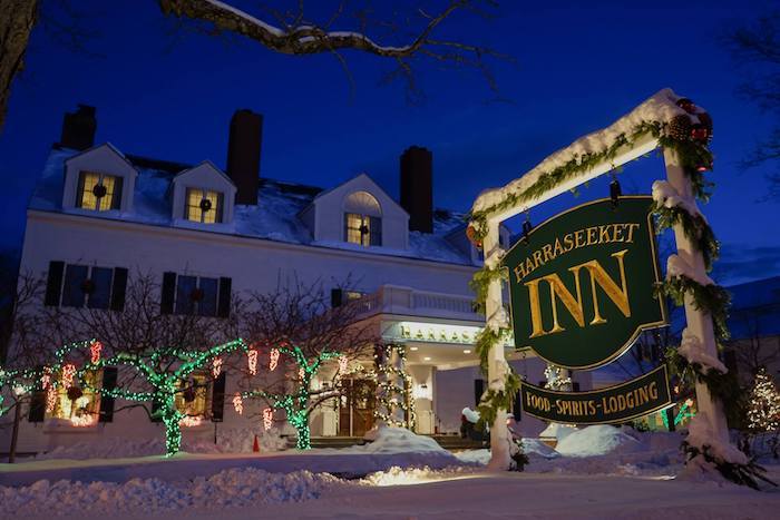 Harraseeket Inn Christmas lights