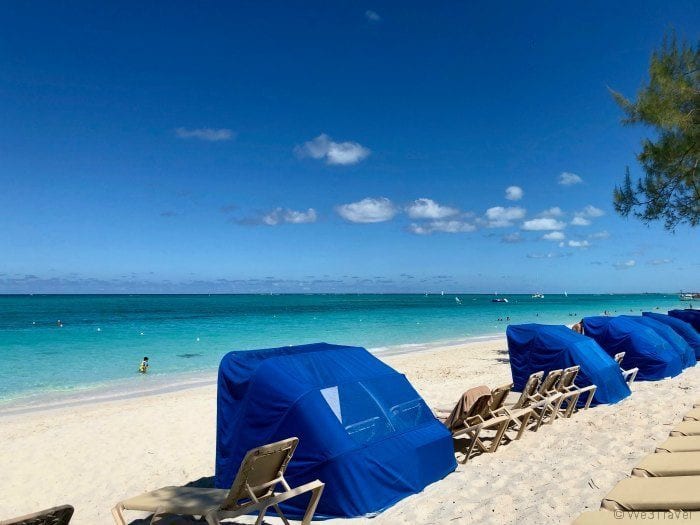 Beach cabanas